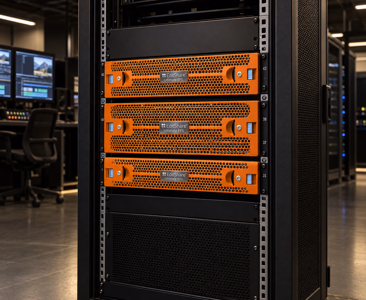 EditShare EFS300 with NVMe storage