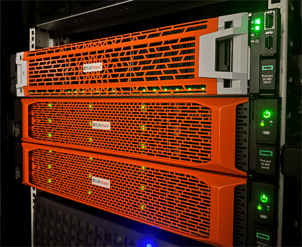 EditShare EFS300 with NVMe storage