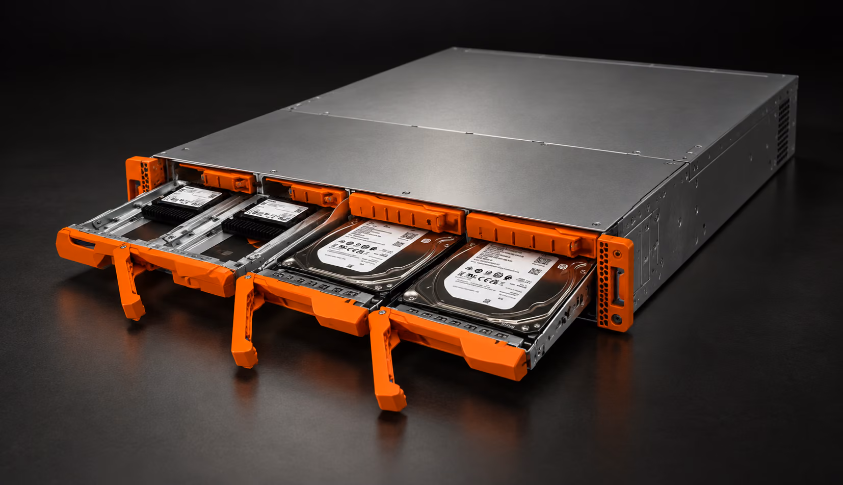 EditShare Ultimate EFS Hybrid NVMe and HDD drives