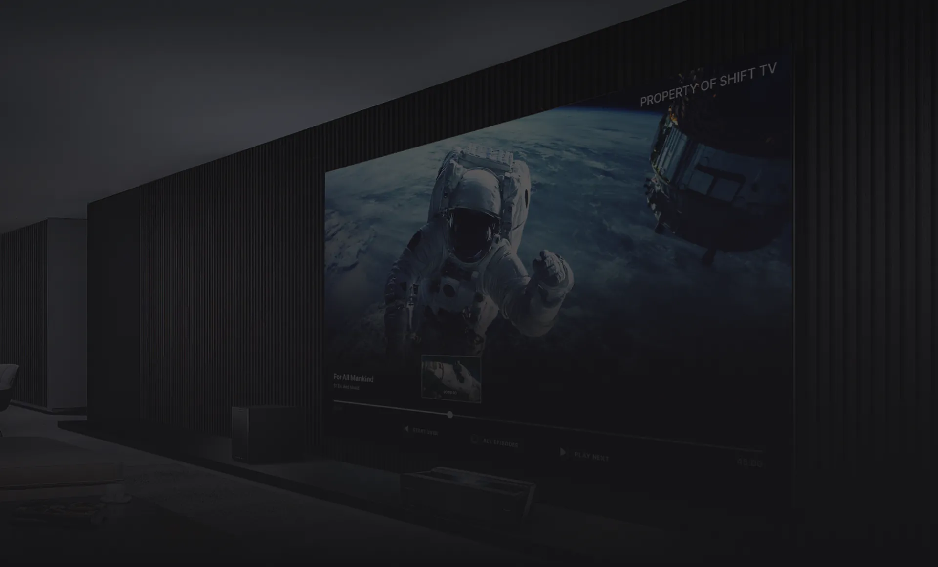 Screeners virtual screening room