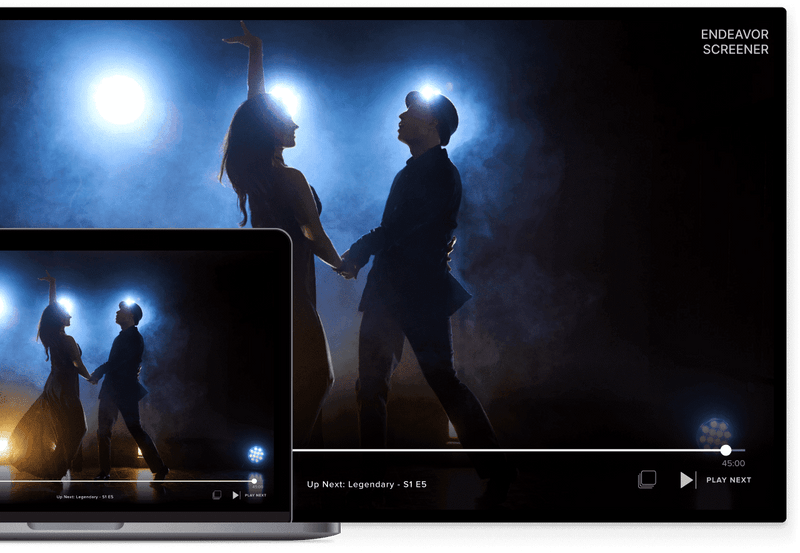 Screeners branded virtual screening room
