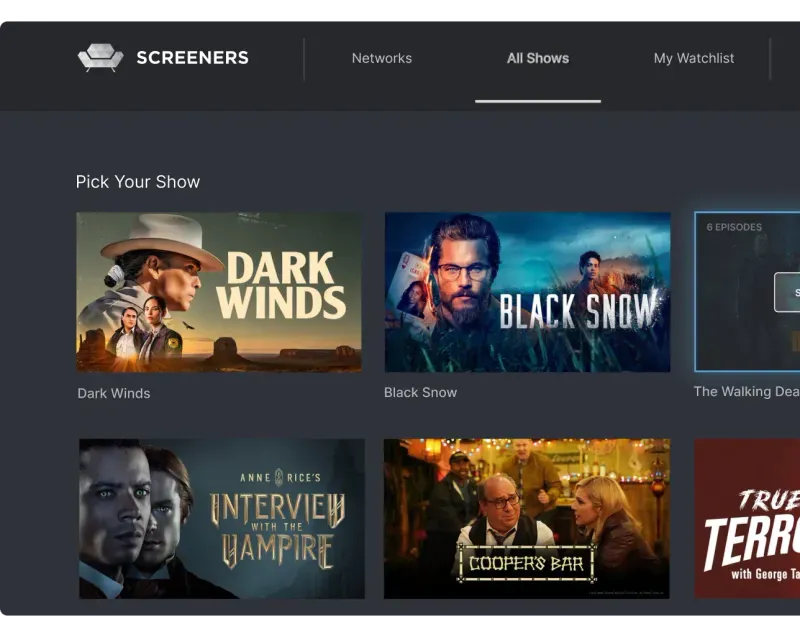 Screeners reliable playback and lifecycle policies