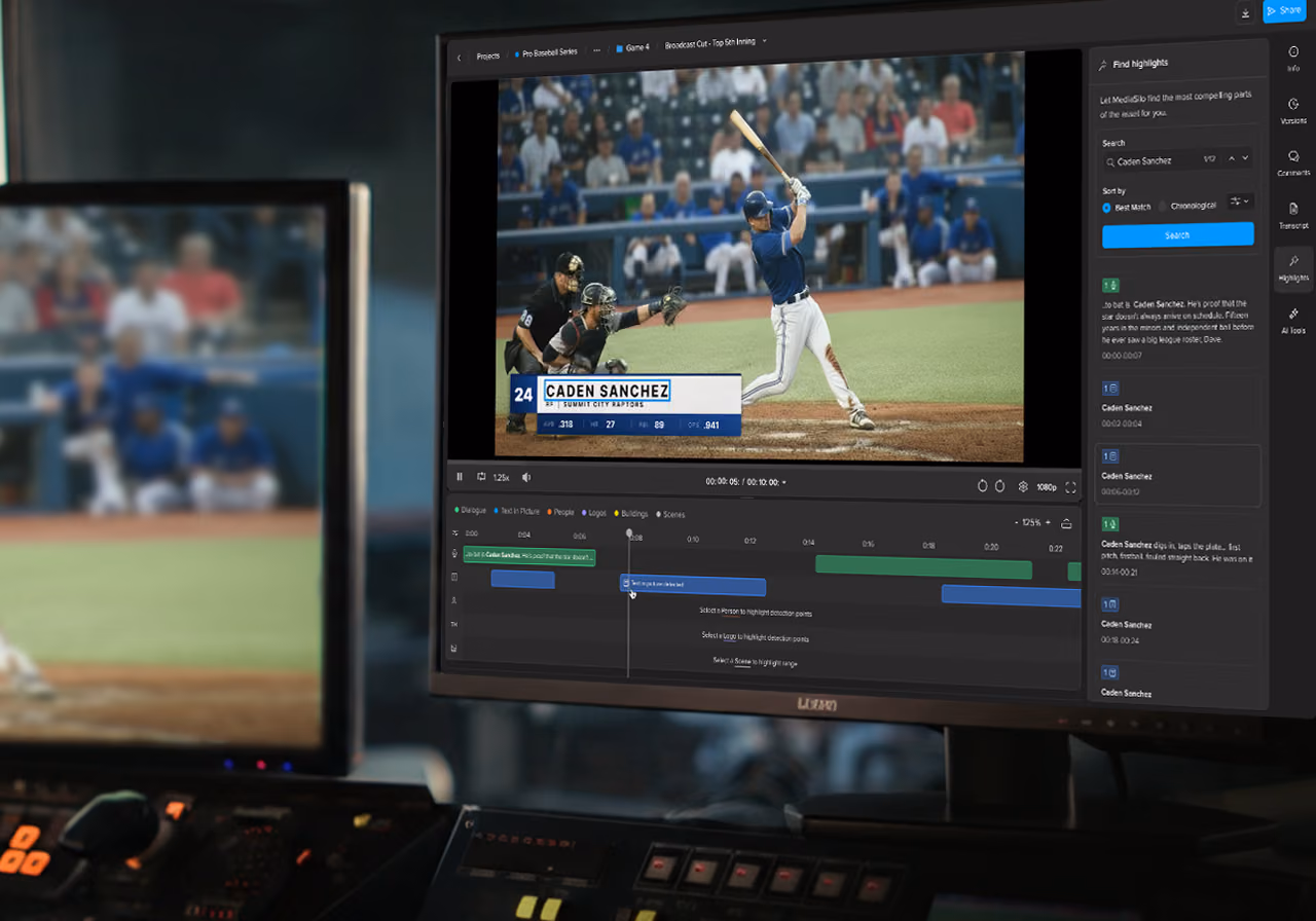 Sports stadium production